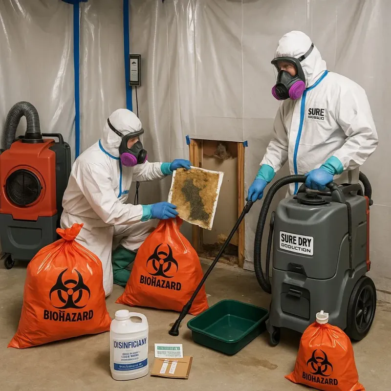 Contaminated Water Handling Protocols process in Heflin, AL
